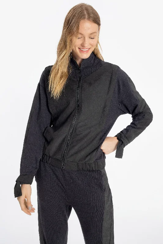 Splice Urban Jacket Artistic Women's Hand - painted