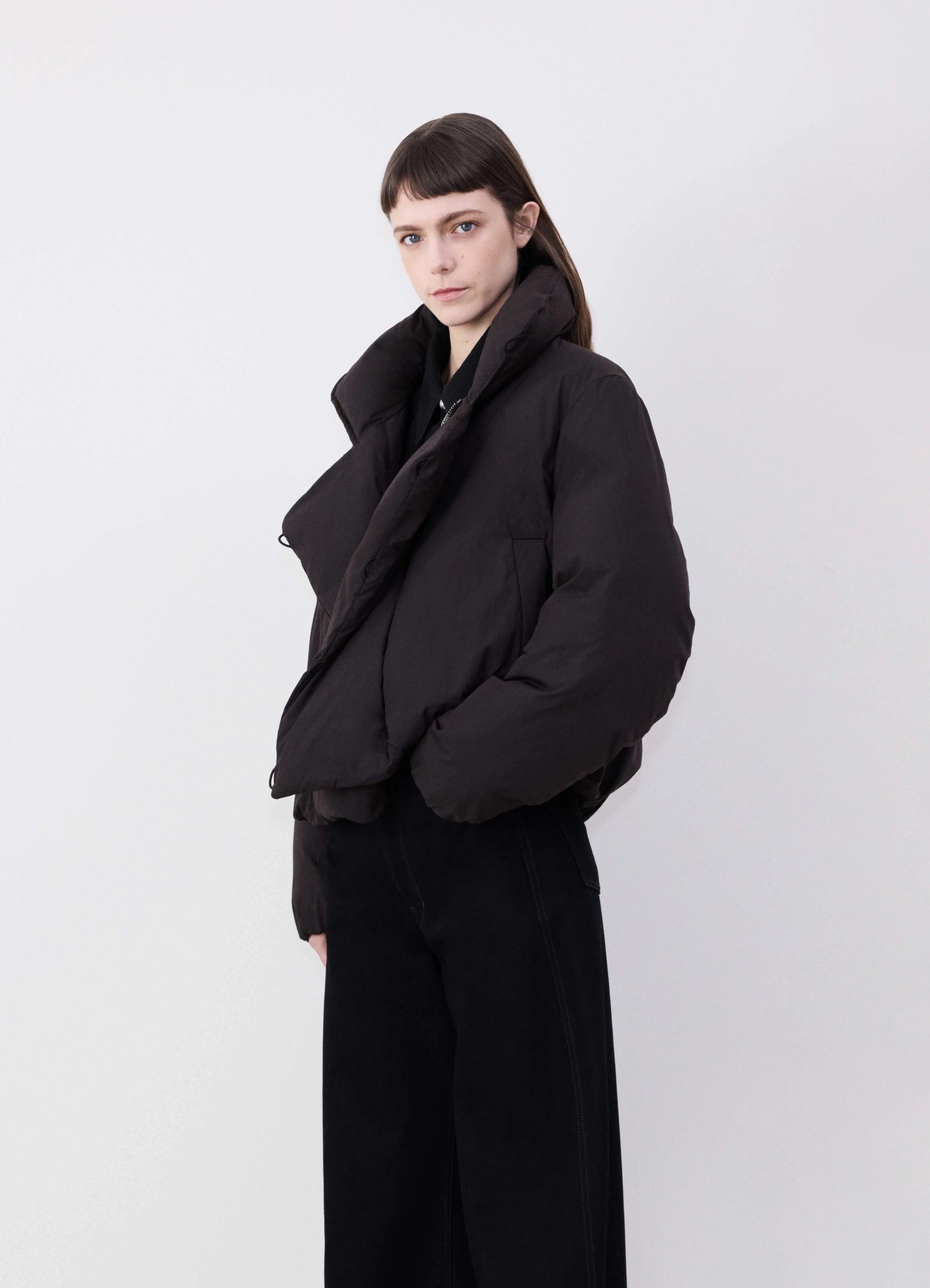 SHORT PUFFER BLOUSON Bold Women's Animal Print