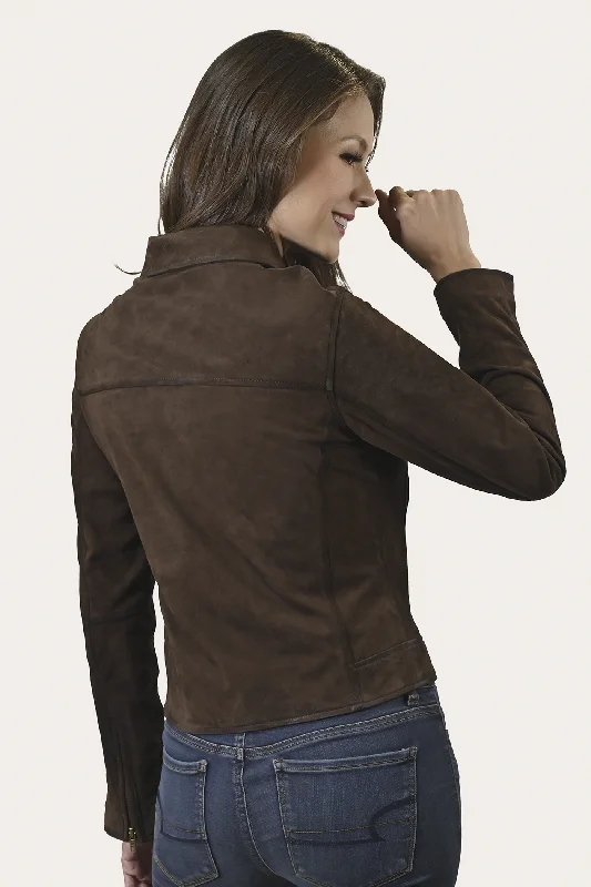 Elegant Biker Leather Jacket Artistic Women's Avant - 