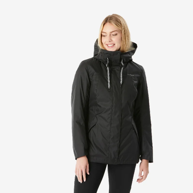 Quechua Women's hiking waterproof winter jacket - SH500 14°F Gym