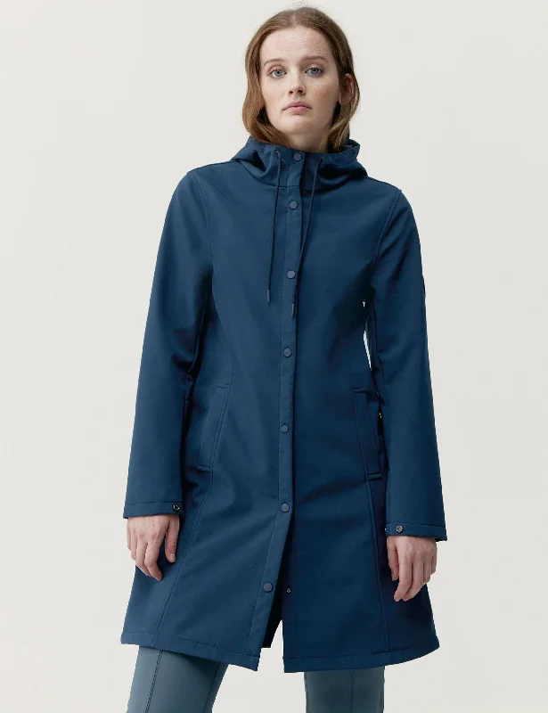 Trench Jacket - Sailor Blue Modern Women's Tech