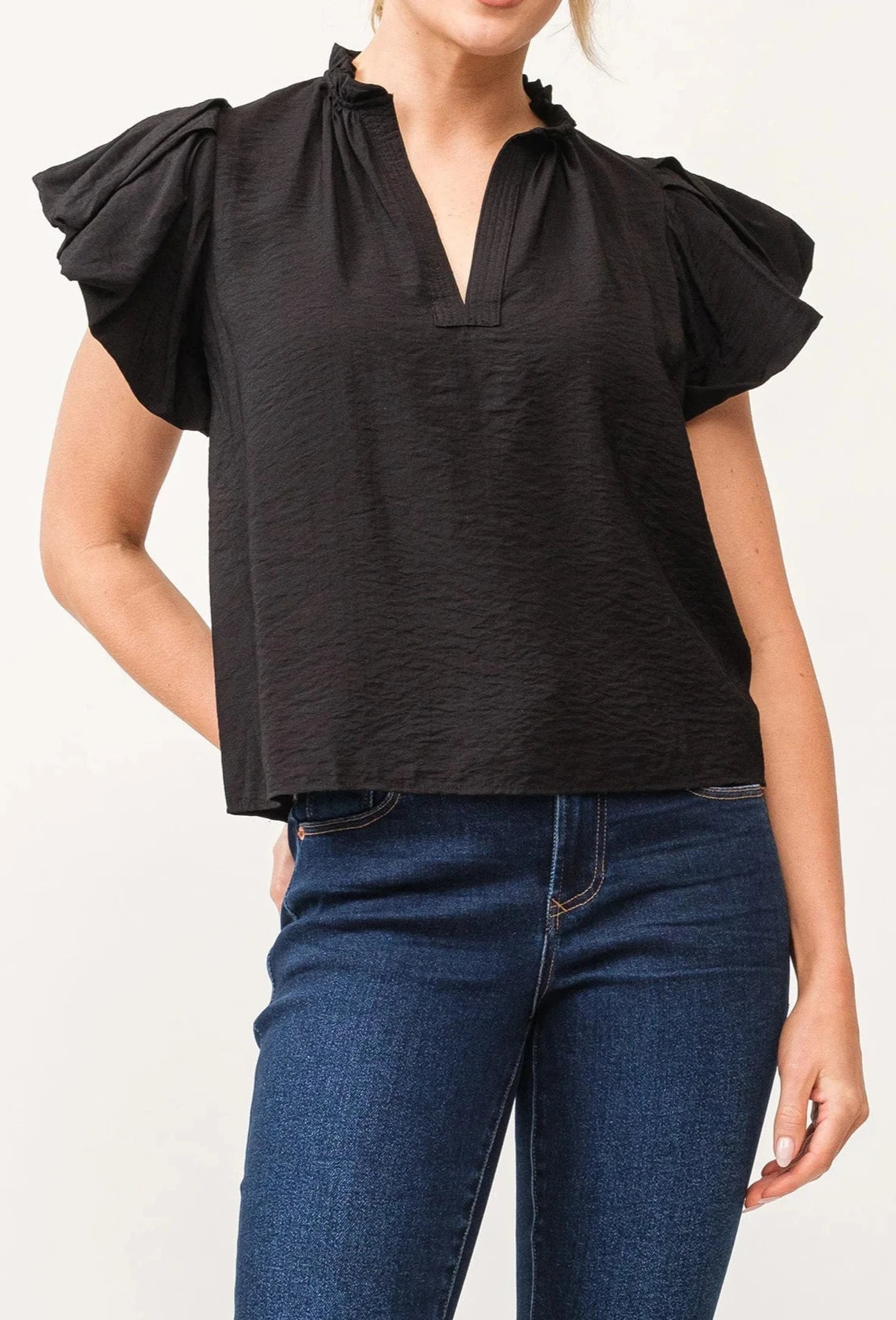 "WHATEVER IS LOVELY" TOP Unique Women's Upcycled