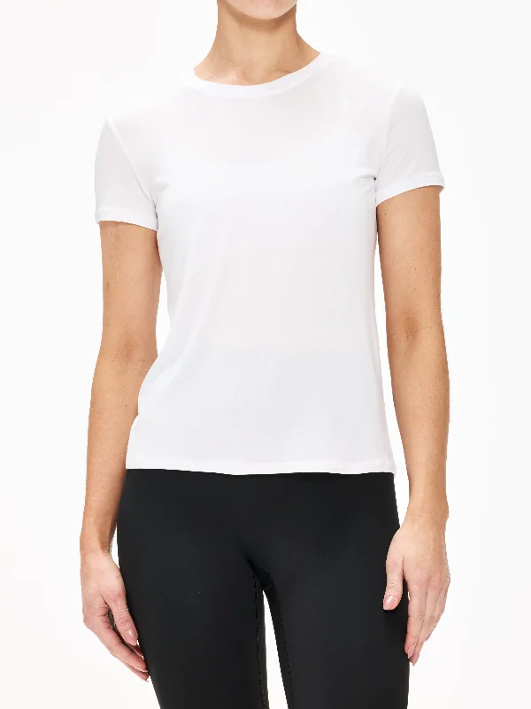 Alo Yoga All Day Short Sleeve Youthful Women's Pop