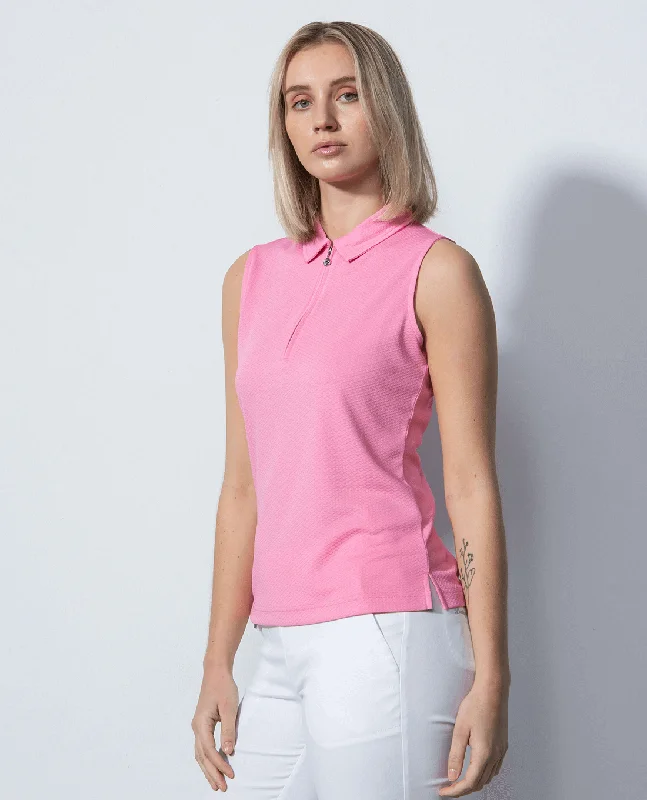 DAILY SPORTS Peoria Sleeveless Polo 009 Pink Sky Confident Women's High - fashion