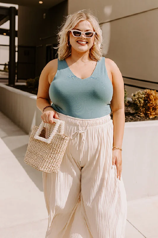 Sun And Shade Shift Top In Teal Curves Adventure