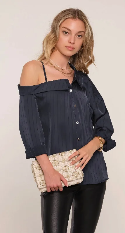 Anita Shirt Dapper Women's 1920S