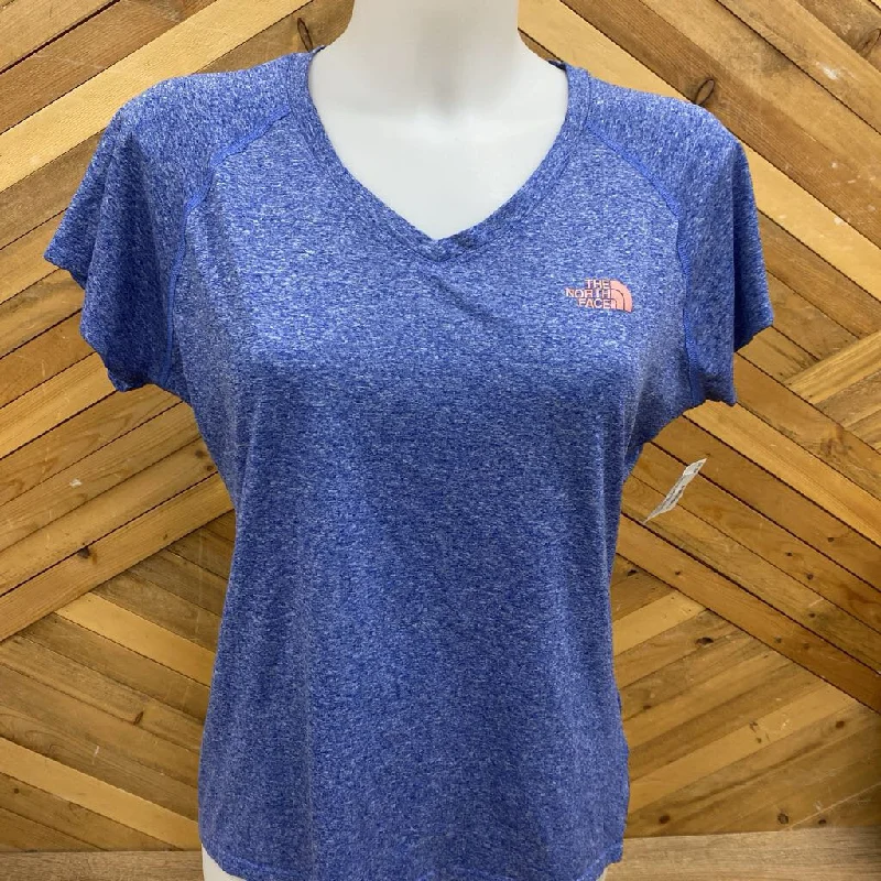 The North Face - Women's T-Shirt - MSRP$50: Blue-women-MD Traditional Women's Wool