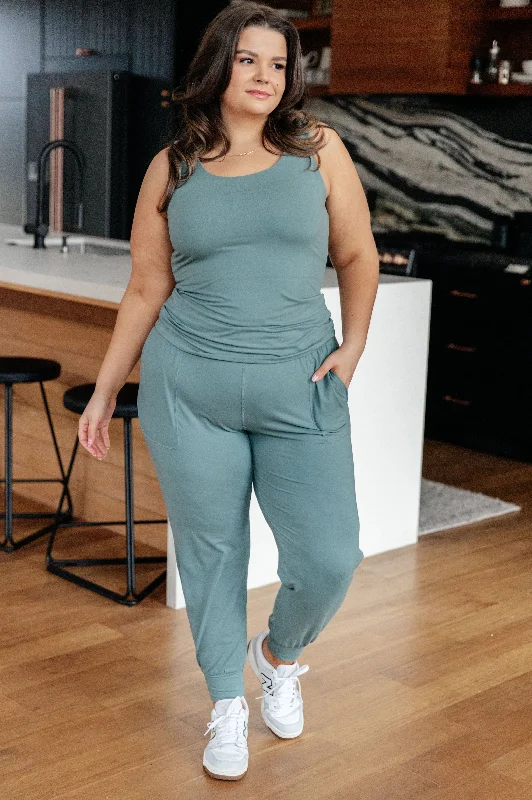 Casual But Cool Tank in Tidewater Teal Sleek Women's 