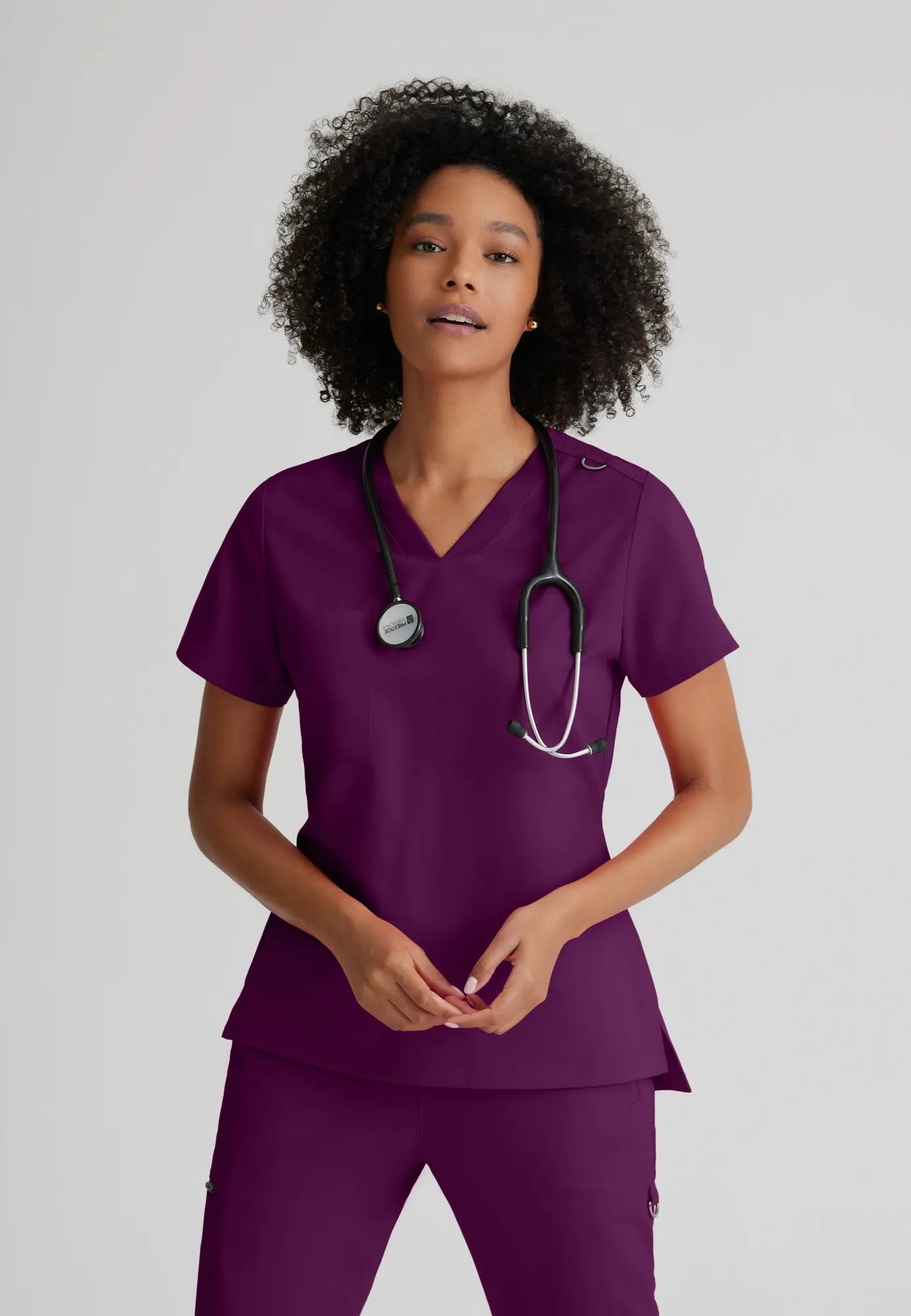 Grey's Anatomy Women's Bree Top - Wine Modern Women's 