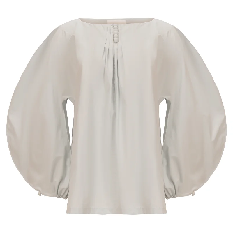 Roumaine Blouse - Bone Cozy Women's Winter