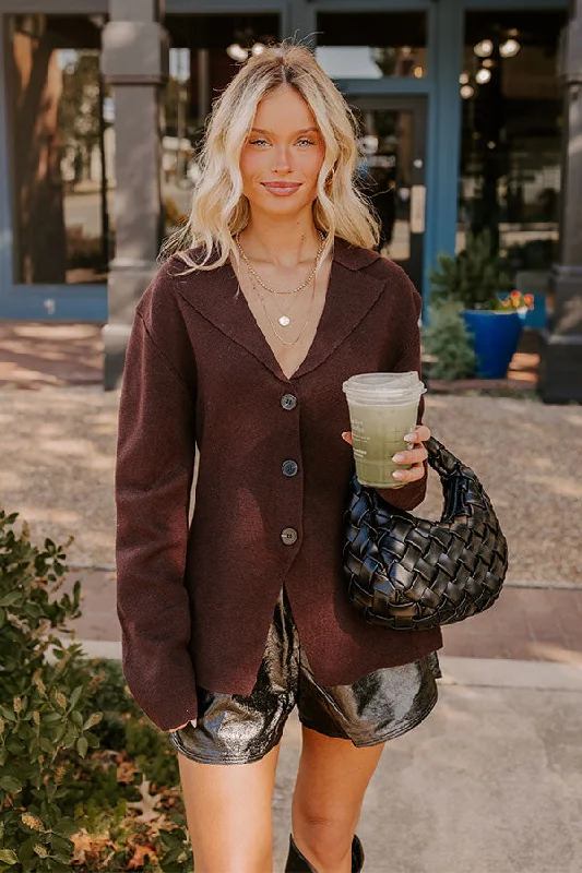 Bistro Cutie Knit Sweater Top Vacation