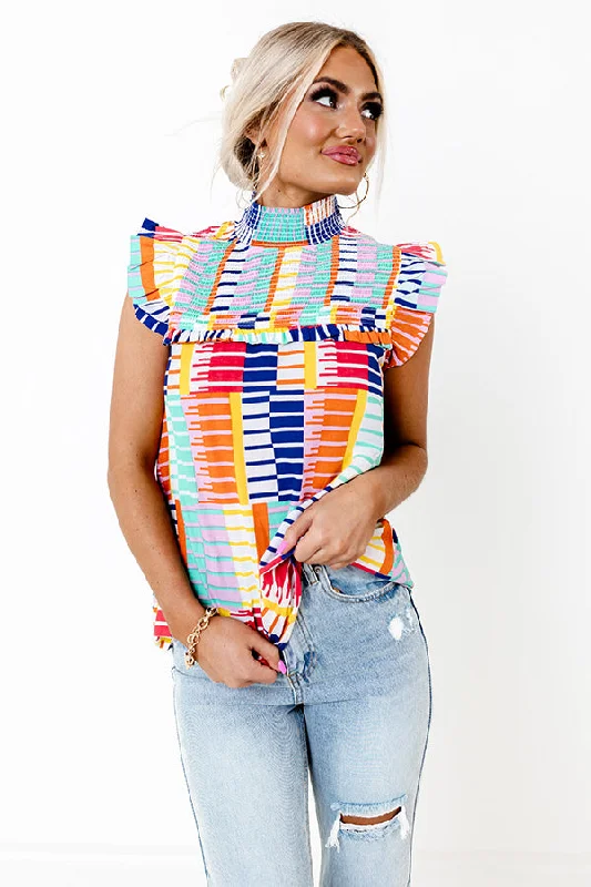 City So Chic Shift Top Monochromatic Office Style