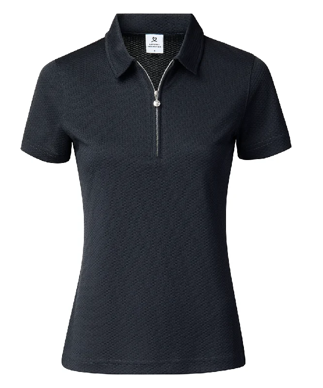DAILY SPORTS Peoria Short Sleeve Polo 151 Navy Refined Women's Classic 