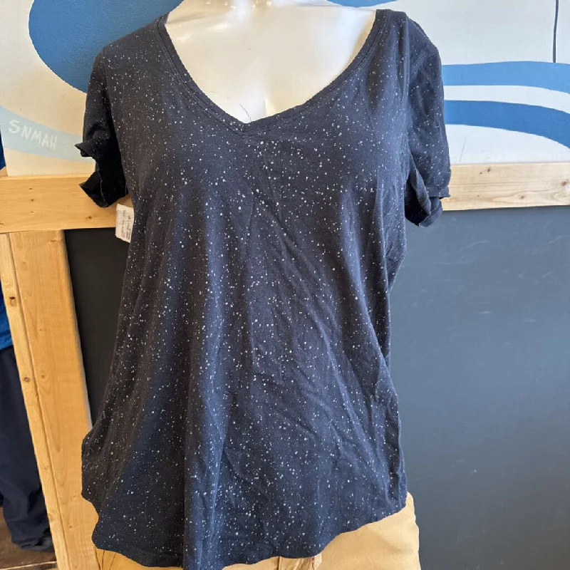 Lululemon - Women's T- shirt : Black/Grey-women-MD Sporty Women's Athleisure 