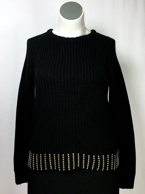 Michael Kors Size L Black Sweater NWT Feminine Women's Style 