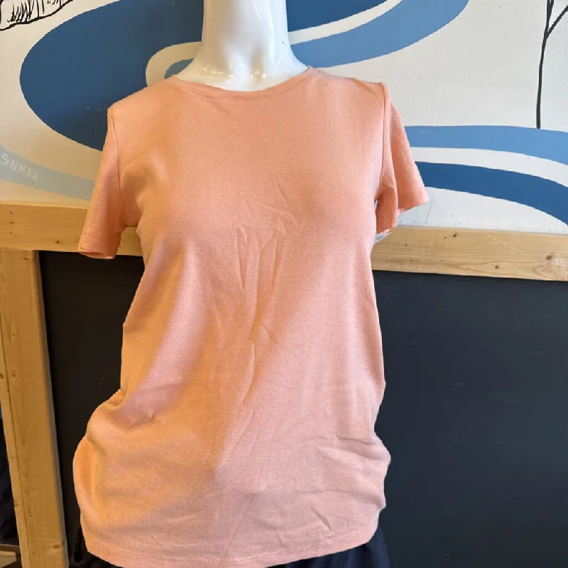 Eddie Bauer - Women's T-Shirt : peach -women-MD Monochromatic All - in - one