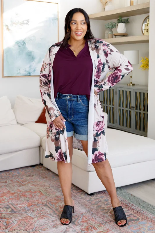Blooming With Happiness Cardigan Women