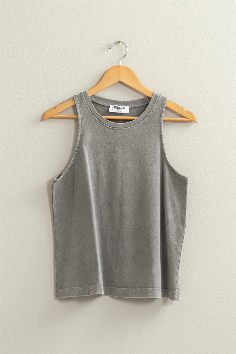 Mineral Washed Sleeveless Top Modern Women's Tech