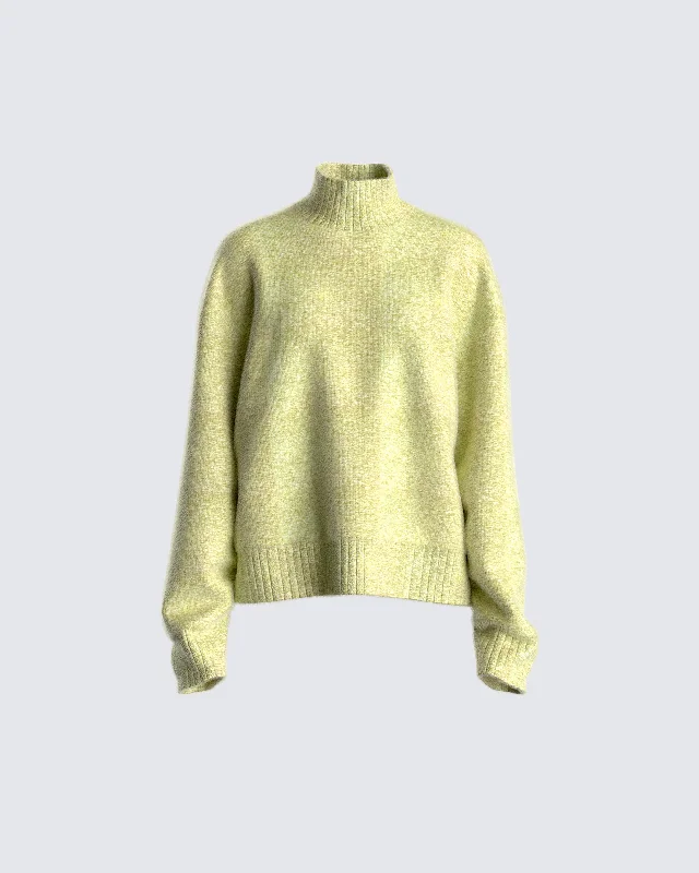 Harwell Green Marled Sweater Top Country