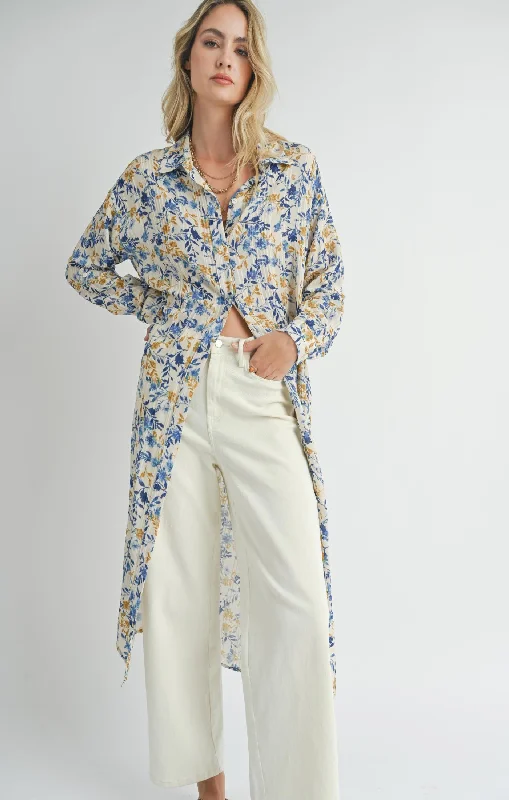 Heirlooms Duster Shirt Athletic Women's High - 