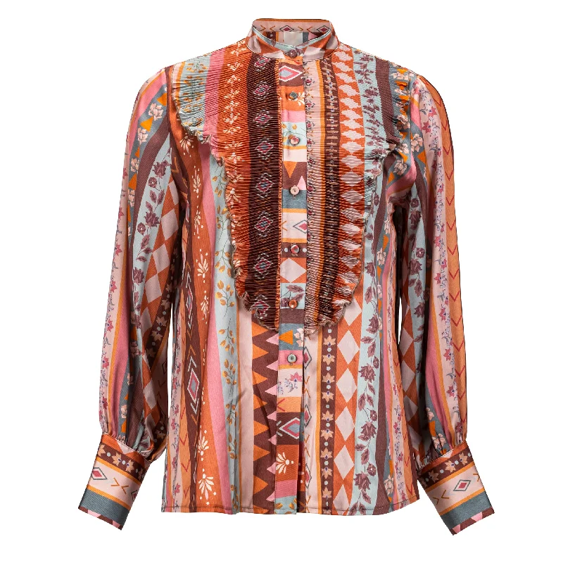 Printed  Blouse Cashmere