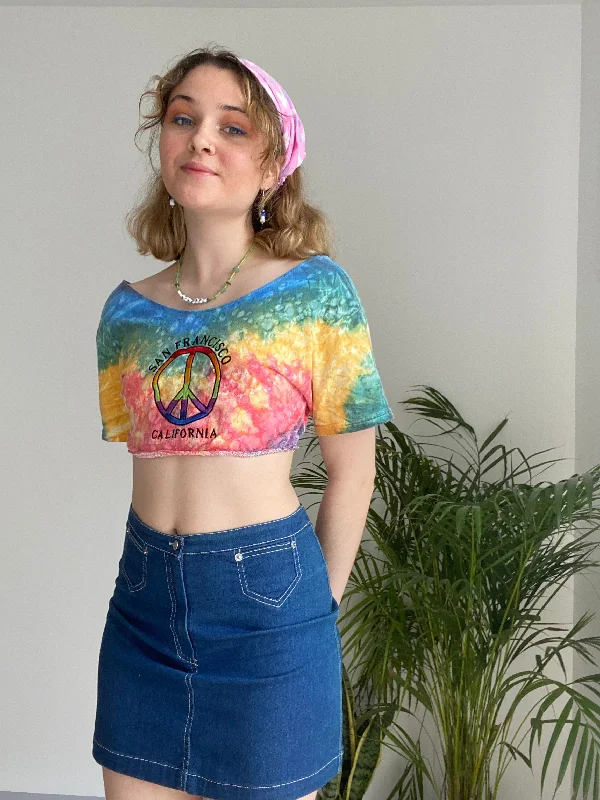 Tie Dye Crop Top Adventure