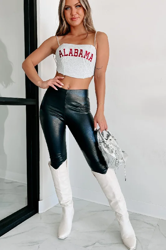 That's My Team Embroidered Corset Top (Alabama) Hip Women's Urban