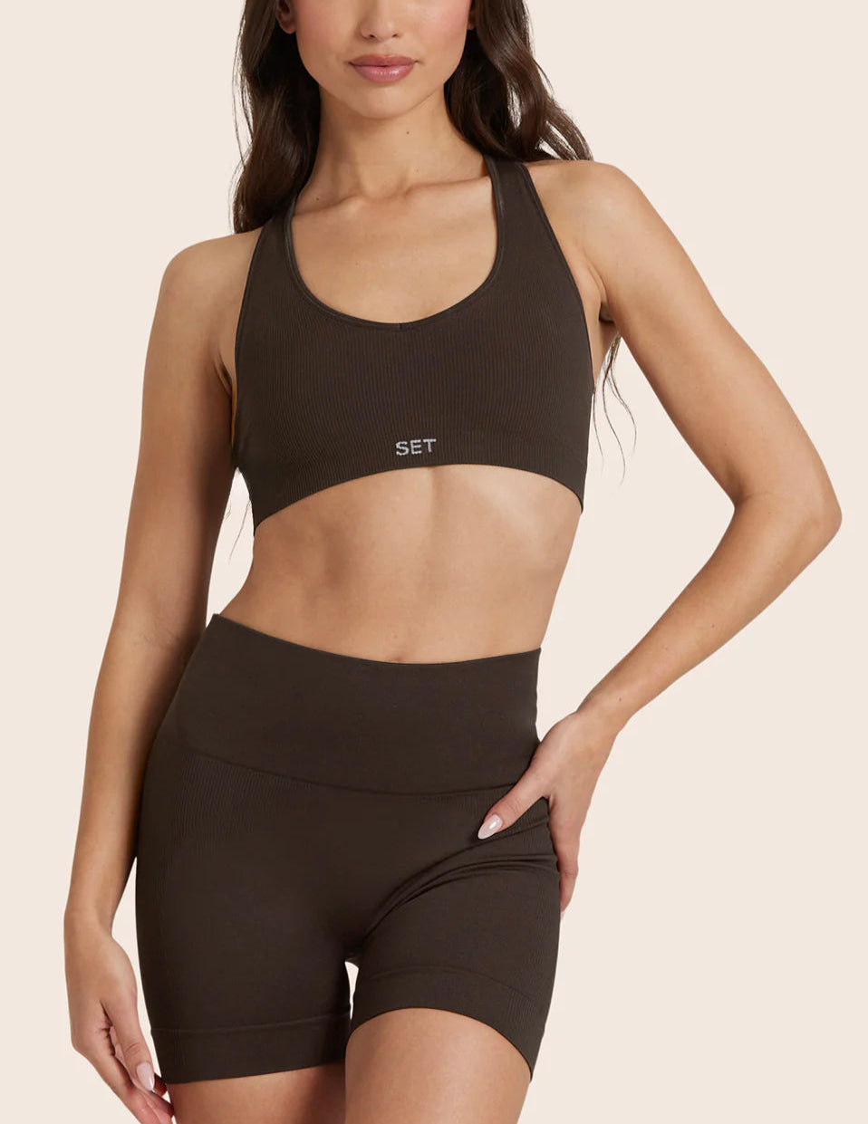 Set Active Sculptflex® Power Racer Bra Business