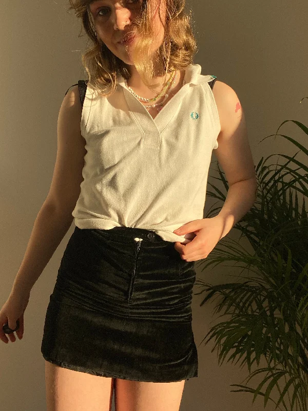 Vintage Fred Perry Top Artistic Women's Hand - painted