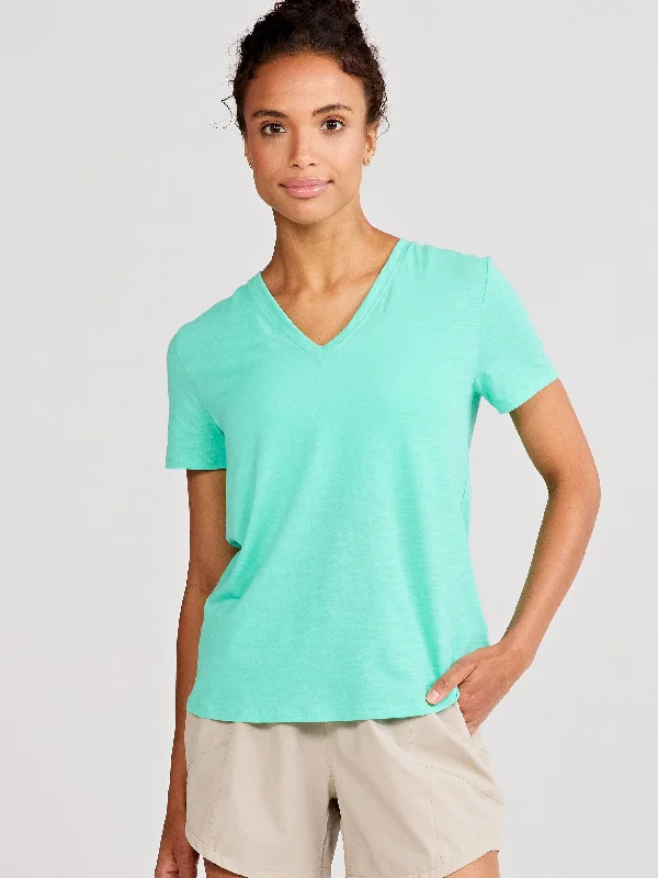 All Day V-Neck T-Shirt Disco