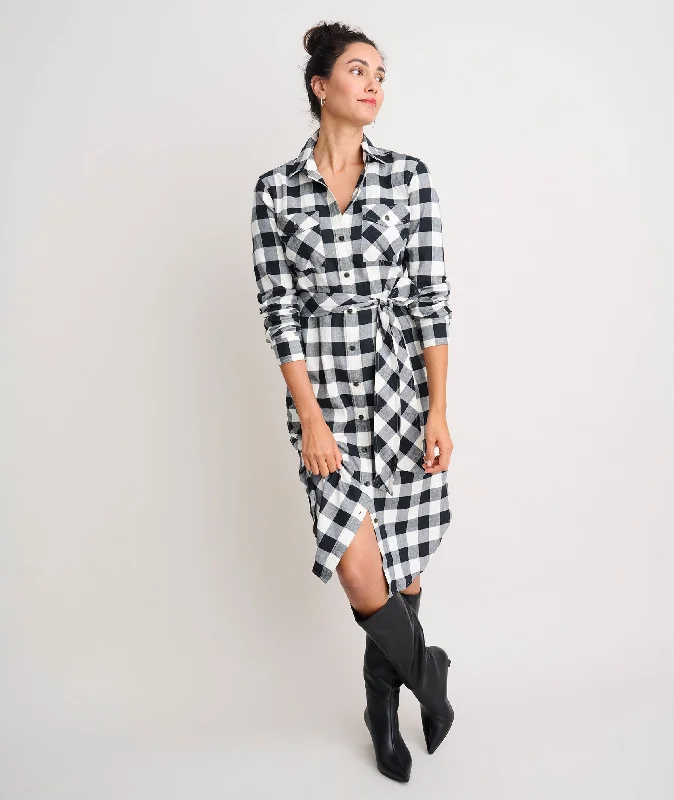 Cotton Midi Colby Shirt Dress Modern Women's 
