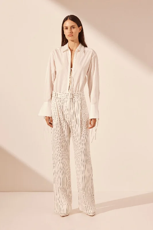 HARLEY PLEAT FRONT PANT Modern Women's Tech