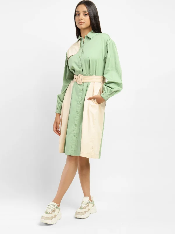 Levi's X Deepika Padukone Reutility midi dress Cashmere