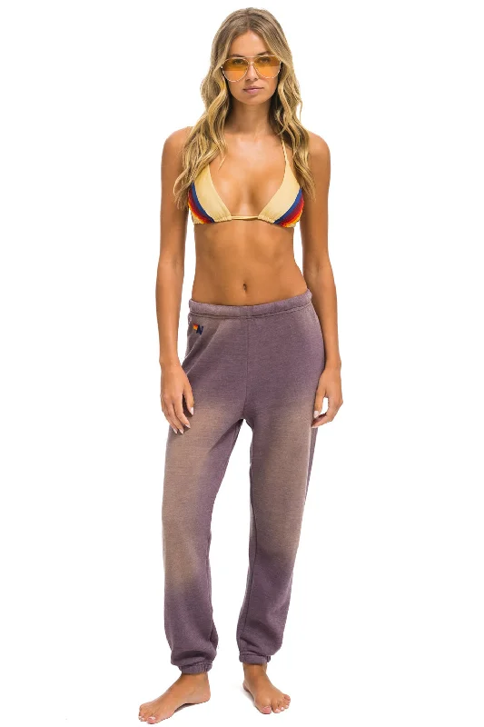 ESSENTIAL SWEATPANTS - FADED MOCHA Traditional Women's Wool