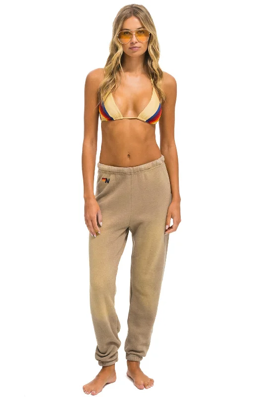 ESSENTIAL SWEATPANTS - FADED TAN Sophisticated Women's Tailored
